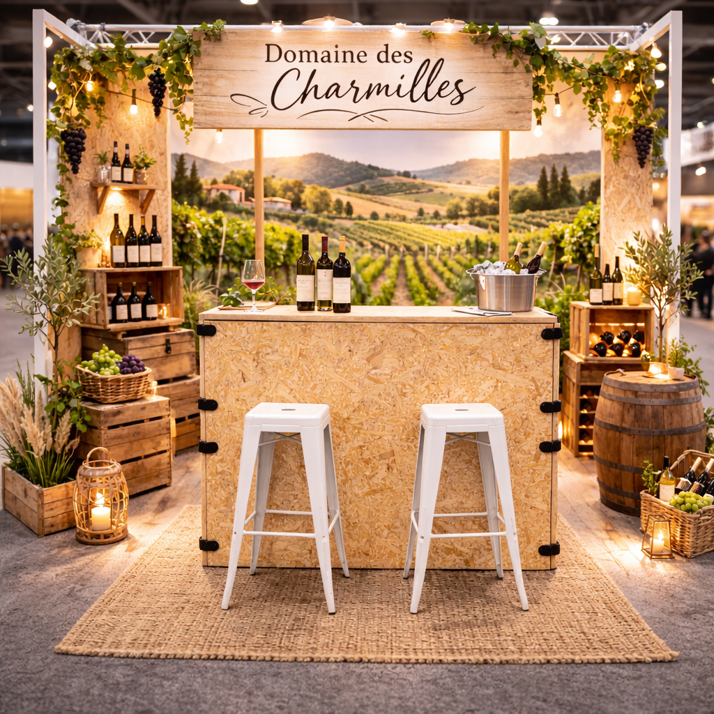 Location de comptoir OSB - Eco Responsable