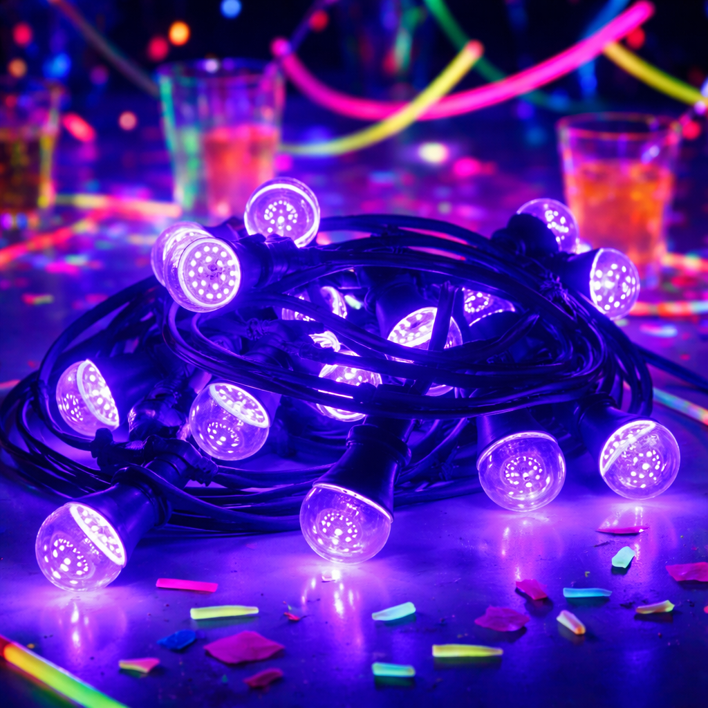 Guirlande Ultra violet - Fluo