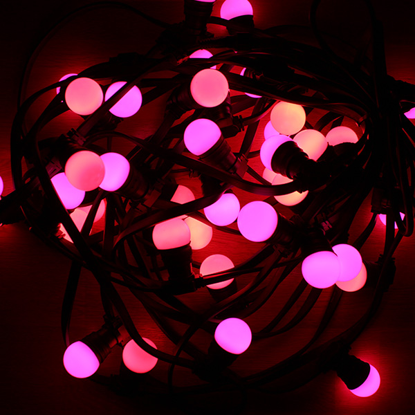 LOCATION GUIRLANDE GUINGUETTE COULEUR UNIE